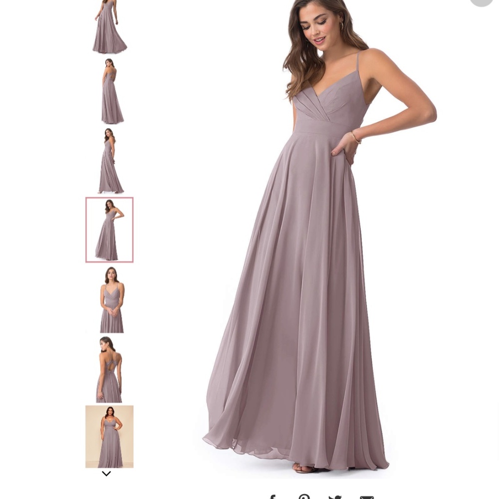 AZAZIE AVELINA Bridesmaid dress in Dusk